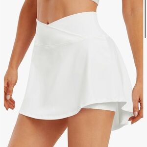White Tennis Skirt